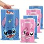 10PCS New Stitch Pink Stitch Theme Birthday Party Decoration Gift Bag Candy Bag Gift Bag Decoration Bag