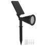 9LED Solar Spotlight Warm Garden Courtyard