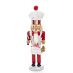 Wooden Chef Nutcracker 25.4CM