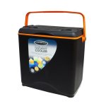 Leisure Quip 28L Hardbody Coolerbox - Black Outer Orange Inner