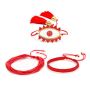 Personality Red Series Set Rice Bead Bracelets Devil's Eye Handmade Art