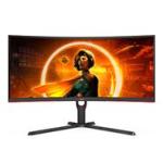 Aoc CU34G3S 34" Uwqhd 3440×1440 165HZ Va 4MS Freesync Premium 1000R Curved Gaming Desktop Monitor