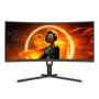 Aoc CU34G3S 34" Uwqhd 3440×1440 165HZ Va 4MS Freesync Premium 1000R Curved Gaming Desktop Monitor