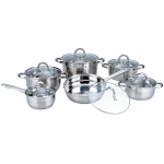 Snappy Chef 12 Piece Stain Less Steel Potset SSCS012