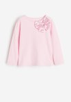 Appliqu D Jersey Top - Pink