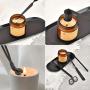 3pcs Stainless Steel Candle Care Set - Wick Trimmer Cutter & Extinguisher With Shovel For Home Decor