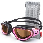Zionor Swim Goggles G1 Ultra Photochromic Polarized Swimming Goggles For Men Women Adult Uv Protection Leakproof Easy Adjustable
