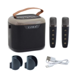 Ezra Portable Karaoke Speaker Bluetooth Portable Speaker 2 Way Speaker