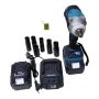 Electric Cordless Impact Wrench With Two Batteries 25V 15000MAH+KEY Chain