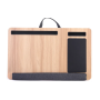 Portable Tilted Lap Desk Laptop Bed Table With Cushion & Mouse Pad