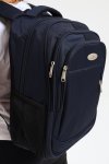 Powerland Laptop Backpack Or School Bag With Multiple Compartments Navy Large