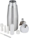 500ML Whipped Cream Dispenser With 3 Nozzles Aluminium Plastic Blender Kitchen Tool Set