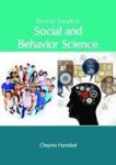 Recent Trends In Social And Behavior Science Hardcover
