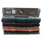 Two Piece Plain Bath Mats