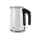 Swan 1.7LT Townhouse Jug Kettle Stainless Steel Pearl White