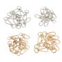 Gold Silver Lobster Claw Clasps 40PCS For Lanyard