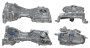OP3090S Oil Pump Housing/timing Cover 3 Upper Bolt Holes - Spares Direct