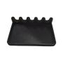 Paint Brush Holder With Drip Tray - 6-SLOT Brush Stand