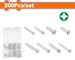 Screw Tapping Acc Set 3-3.5MM 200PCS