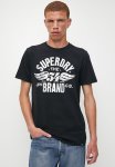 Reworked Classic Graphic T-Shirt - Nero Black Marl
