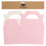 Pink Paper Party Boxes 5-PACK