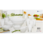 Silhouette Glass Tableware Set 13 Piece