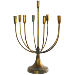 Metal 9 Arm Candelabra 50 Cm X 34 Cm