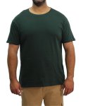 Mens Plain Crew Neck Tee - 10XL Emerald