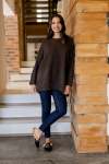 Laguna - Boyfriend Crew Neck - Gray