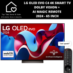 LG Oled Evo C4 4K Smart Tv Dolby Vision + Ai Magic Remote 2024 - 65 Inch