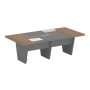 Gof Furniture - Rimmisk Boardroom Table Dark Brown