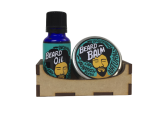 Afro 30G Balm & 20ML Oil Beard Kit