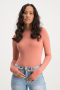 Lucy Long Sleeve Bodysuit - Desert Sand - S