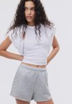 Sweatshirt Shorts - Light Grey Marl