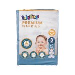 Premium Diapers Size 3 60