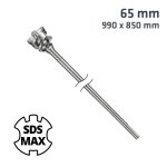 Alpen Profi Beton 3 Piece Set Hex Shank 5 6 8MM Livestainable