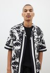 Regular Fit Patterned Resort Shirt - Cream Patterned