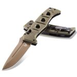Adamas Auto Olive Drab G-10 Handle With Flat Earth Cerakote Blade Finish