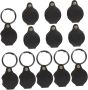 12PIECES Portable Lens Folding Jewelry Magnifier For Identification