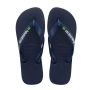 Havaianas Brazil Logo Navy Blue - 11-12/45-46