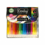 Croxley Create Retractable Wax Crayons 16'S Box