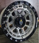 5 150 17" Gibb Sil blk Lip ET-12 9J