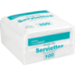 Single Ply Serviettes 100 Pack