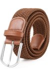 Unisex Braided Stretch Elastic Belt