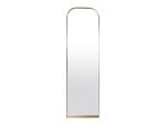 Ledro Floor Mirror Antique Brass