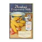 Borden's Evaporated Milk 1920 Art Print - A3