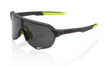 100% S2 - Soft Tact Cool Grey - Smoke Lens - Os