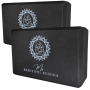 Yoga Brick - Black - Pair - My Beautiful Buddha