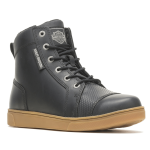 Men’s Breman Black Motorcycle Sneaker Boots