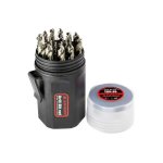 Euroboor Drill Bit Set Hss-g 25 Piece